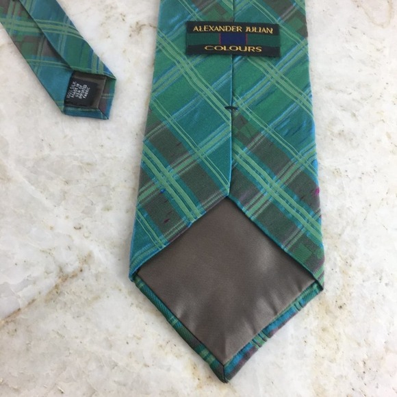 ALEXANDER JULIAN SILK TIE - Picture 8 of 14